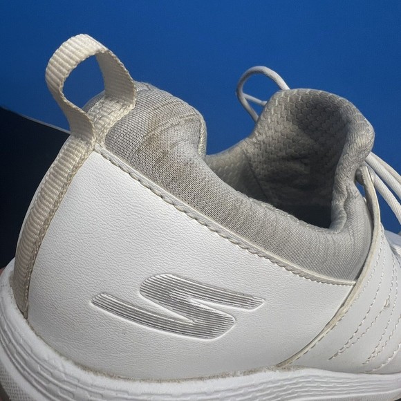 Skechers Go Golf Casual Faux Leather Golf Shoes White 14885W Lace Up Women's 8.5 - Picture 10 of 10
